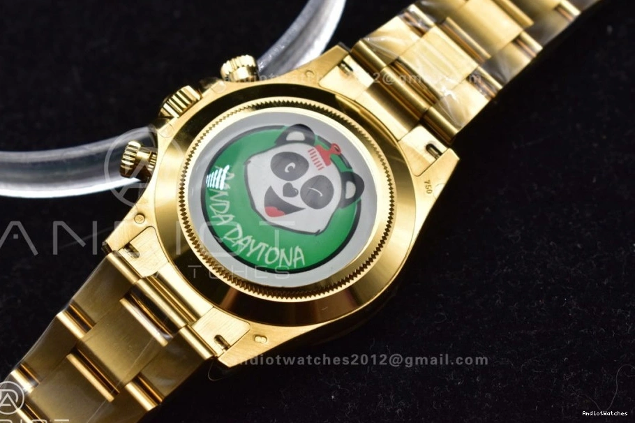 Bracelet BTF Daytona 1:1 Edition 755 on SA Best TravelReady Green Dial 116508 YG 1210